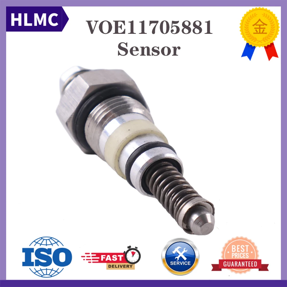 Piezas de maquinaria de construcción VOE11705881 11705881 Sensor de presión para cargador G900C L110F L120F L150F L180F L220F L70F L90F