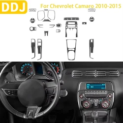 For Chevrolet Camaro 2010 2011 2012 2013 2014 2015 Accessories Car Carbon Fiber Interior Full Protection Trim Sticker Modified