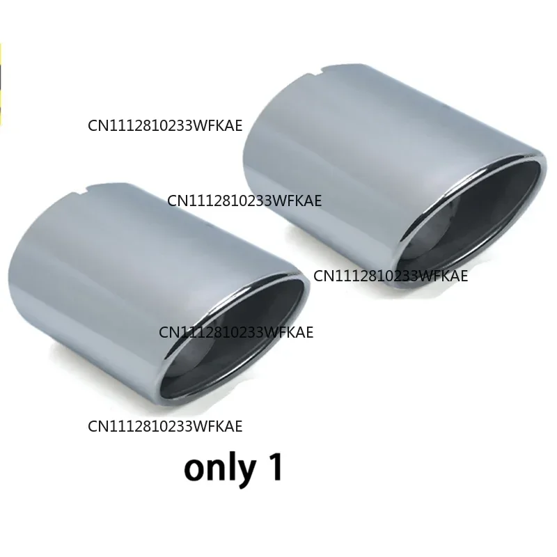 A90E-Tail Throat Exhaust Tip Muffler Exhaust Pipe Nozzle For Toyota RAV4 2020 2021 2022 2023 WILDLAND Car Accessories