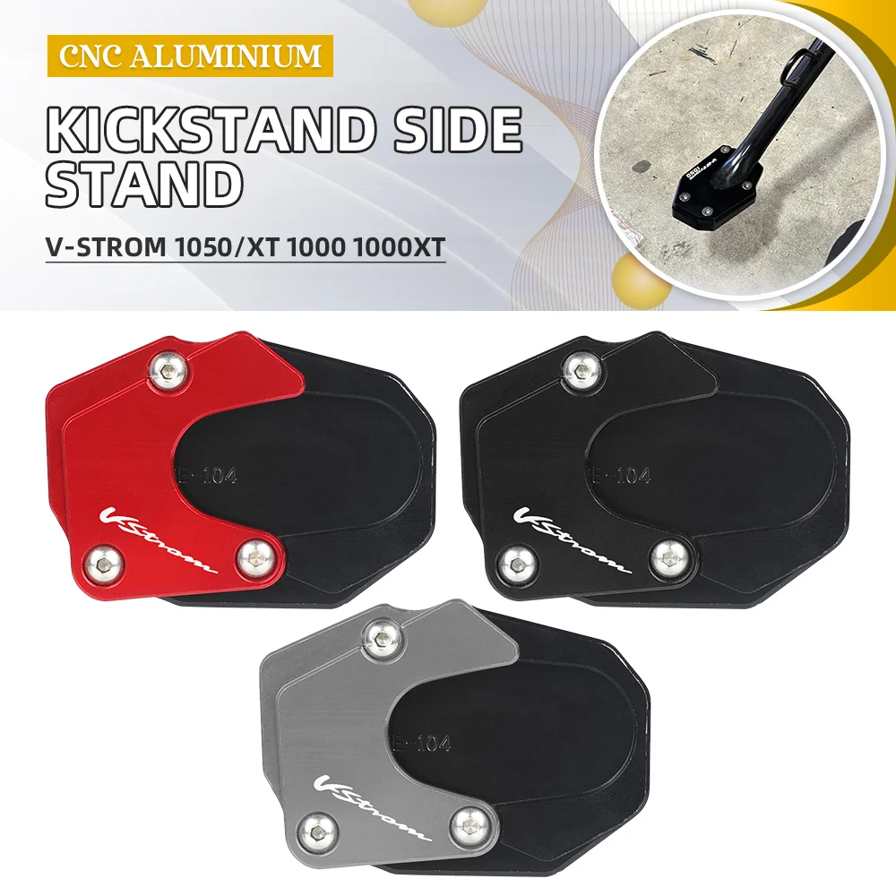 

ДЛЯ Suzuki V-Strom 1000XT 1000 1050 1050XT 250 800 DE GSX S1000 GT S950 2017-2023 Боковая подставка для ног, увеличенная удлинительная опора