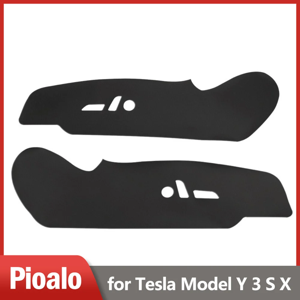 

For Tesla Model 3/Y Seat Side Kick Pads Leather, The protective Accessories Of The Driver's And Passenger's Side Hem