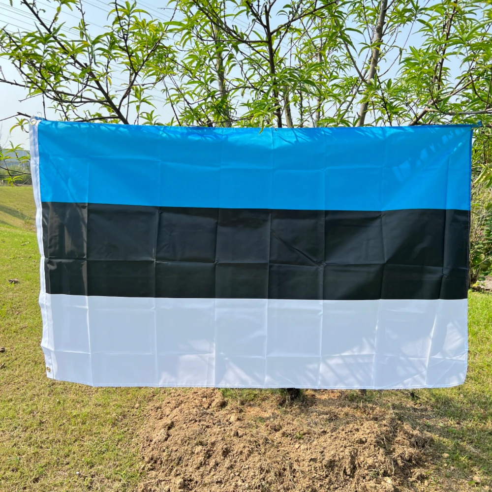 Прапор Иксинении, баннер 90x150 см, высококачественный полиэстер, подвесной национальный флаг Эстонии для украшения дома и активности Прапор Иксинении, баннер 90x150 см, высококачественный полиэстер, подвесной национальный флаг Эстонии для украшения дома и активности