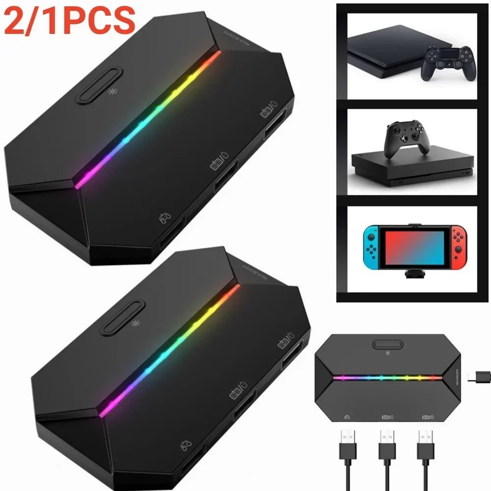 G6L الألعاب لوحة المفاتيح ماوس محول المحمولة السلكية وحدة تحكم المحمول محول لنينتندو سويتش Xbox One PS3 PS4 لعبة وحدة التحكم