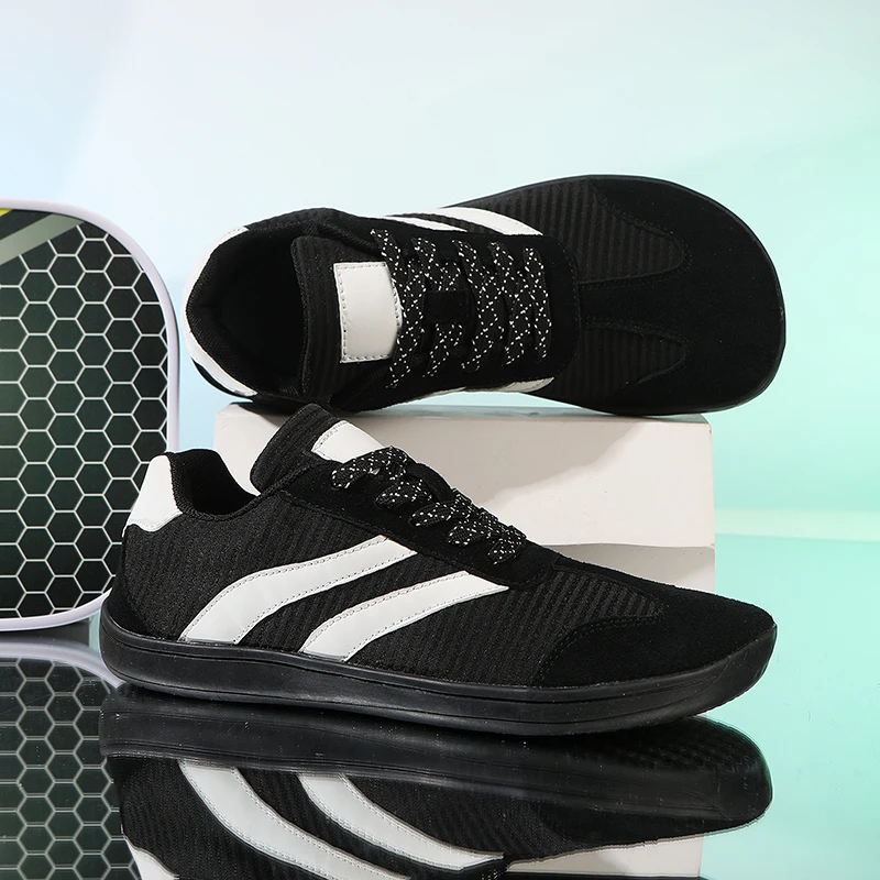 

2026 New Wide Toe Barefoot Shoes Mens Womens Zero Drop Minimalist Sneakers Retro Outdoor Non Slip Walking Shoes Casual Sneaker