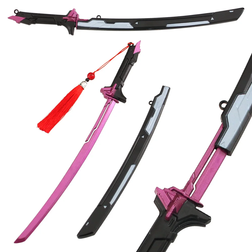 30cm EX.O Edge Melee Weapon Knife Valorant Game Periphery Metal Sword Model Desktop Ornament Decoration Crafts Gifts Collection