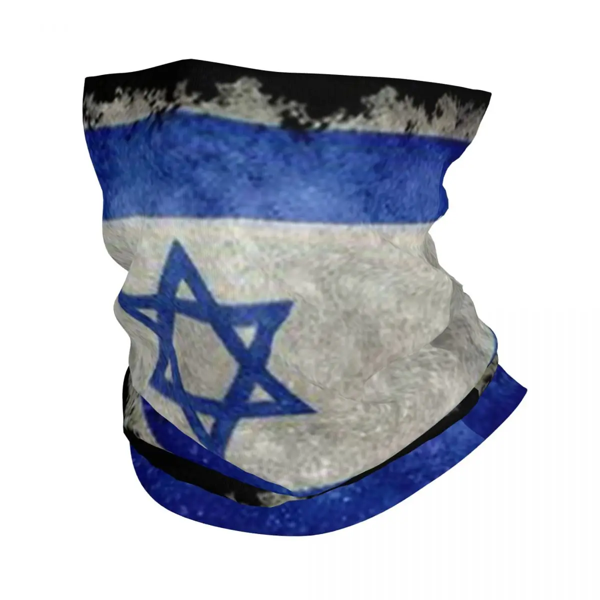 Israel Flag Bandana Neck Gaiter Printed Wrap Scarf Warm Cycling Scarf Riding Unisex Adult All Season