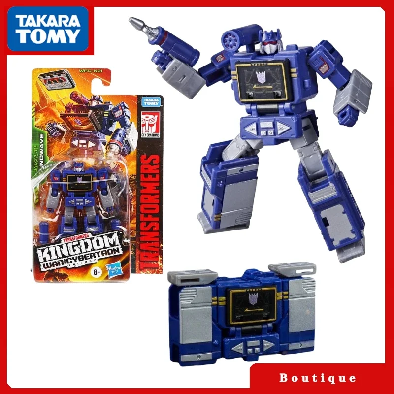 

In Stock Tomy Transformers Toys War for Cybertron:Kingdom WFC-K21 Soundwave Action Figures Collectible Gifts Classic Hobbies