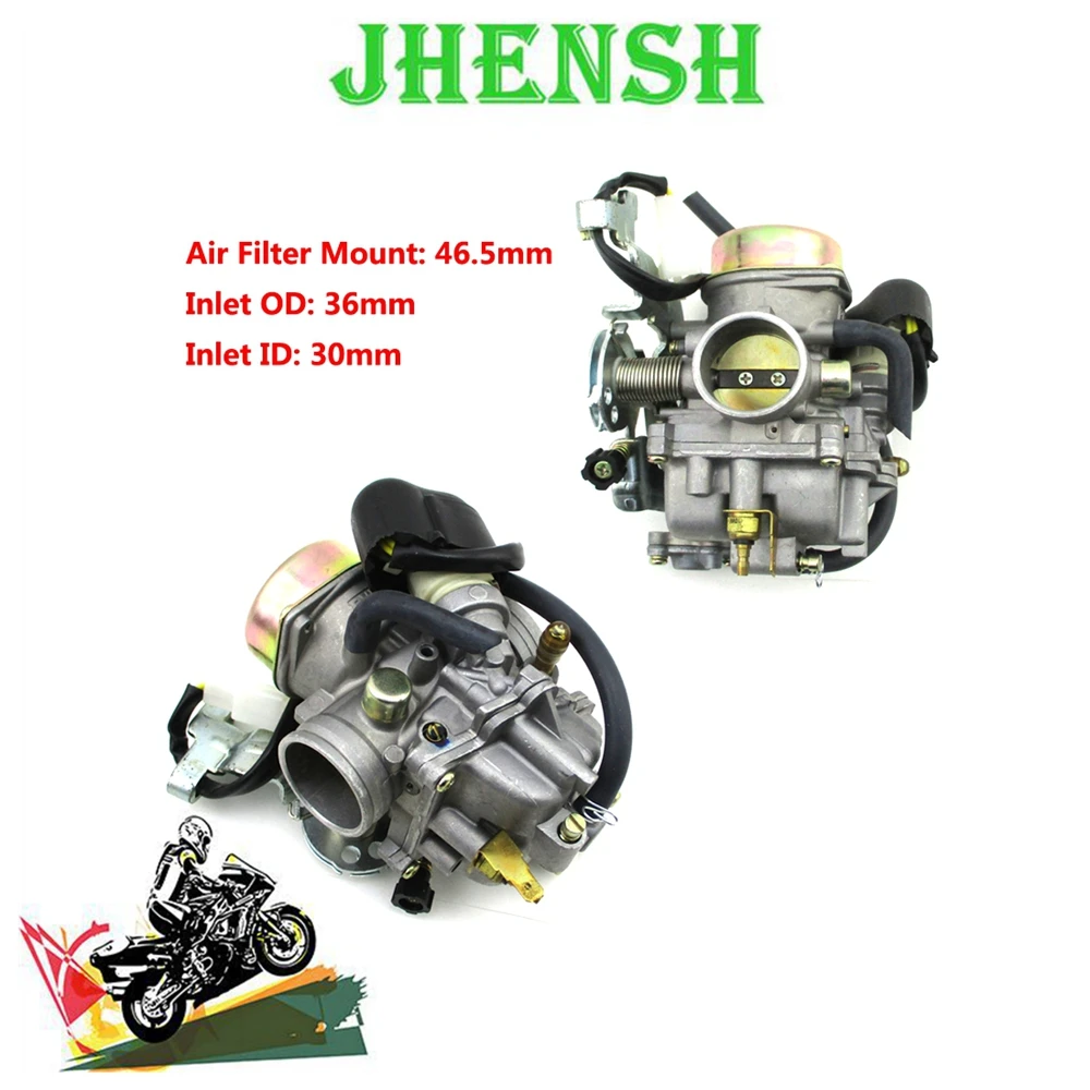 JHENSH Carburetor For Manco Talon 260cc 300cc  Linhai Bighorn 260 300 Atv Utv Off Road Carb