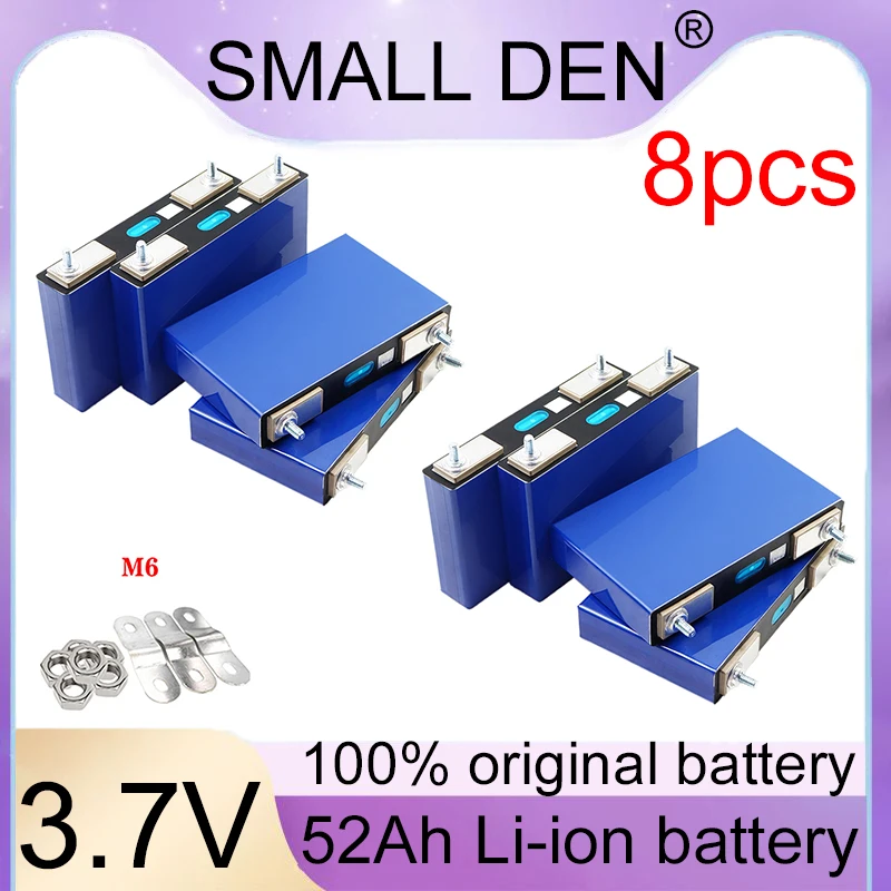 

3.7V 52Ah lithium battery suitable for car igniters, motorcycles, off-road vehicles, rechargeable battery 12V 24V