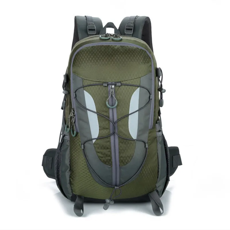 Mochila de Montañismo para exteriores, de gran capacidad Mochila deportiva, Simple y ligera, resistente al agua, para viajes al aire libre, novedad