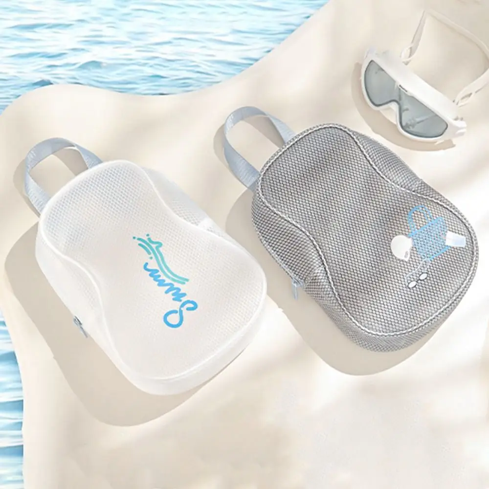 EVA Waterproof Storage Bag Portable Large Capacity Swimming Handbag Easy To Clean Translucent Toiletries Organizer Cosmetic