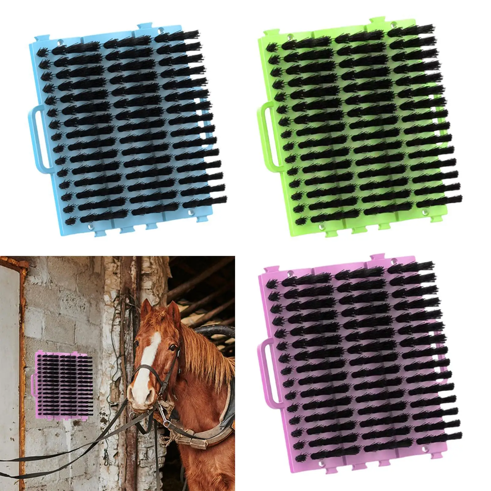 Horse Grooming Brush Cleaner Multipurpose Horse Brush for Cattle Cat