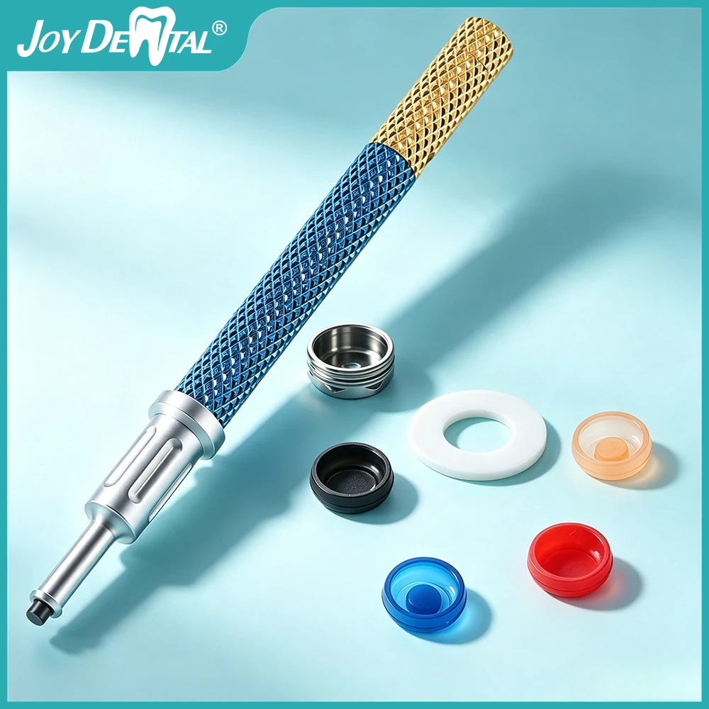 AZDENT Dental Implant Retention Caps Removable Insertion Extraction Universal Core Tool Overdenture Abutment Attachment Kit