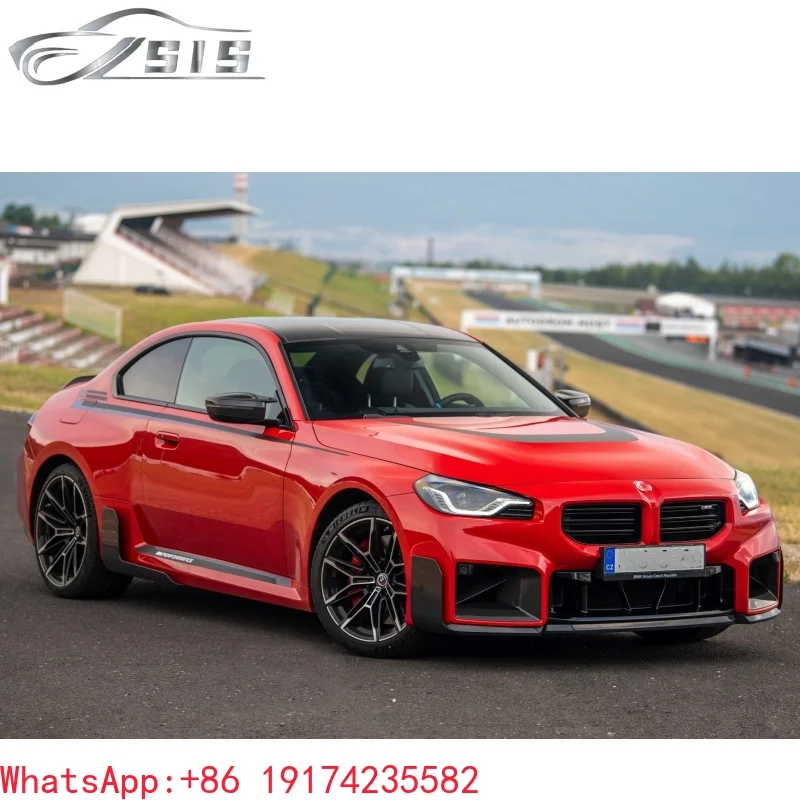 

G87 M2 Front Lip Fit for M Series G87 M2 DRY Carbon Fiber Material Front Spoiler Into 3 Pieces Car Accessory for G87 M2 Carbon