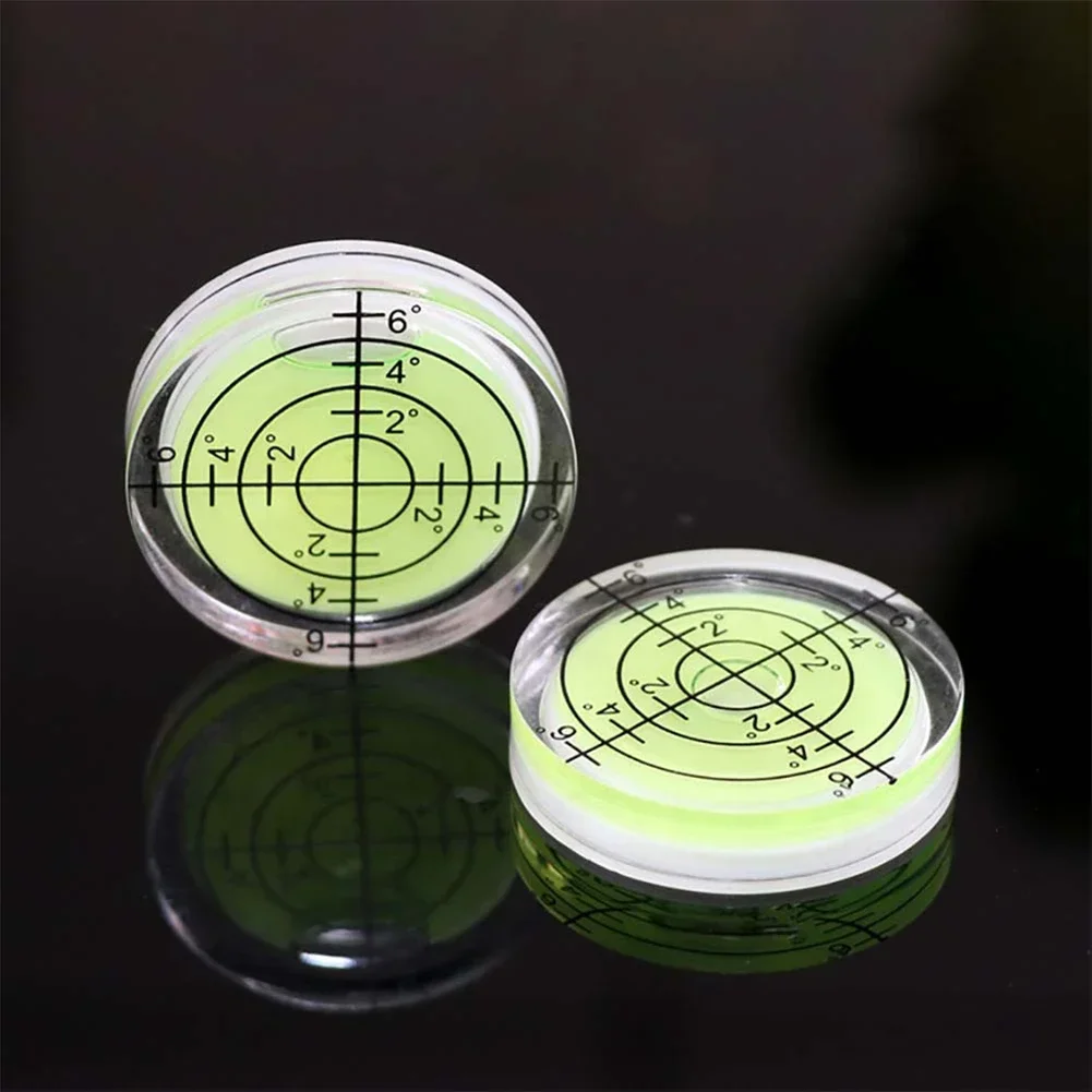 1pc 32mm Universal LevelLevel Bubble Bullseye Level BubbleLevel Round Circular Measuring Meter Measuring Tools