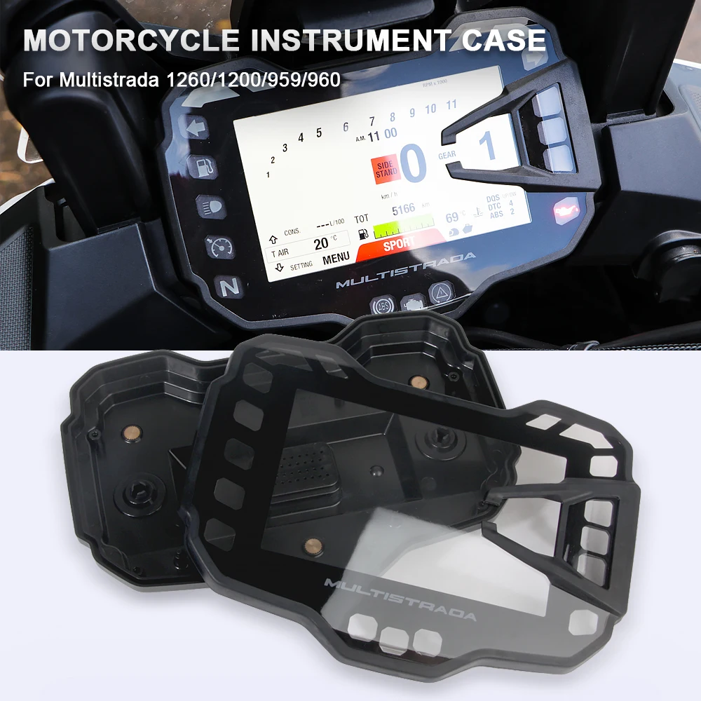 

Motorcycle Instrument Case Accessories For Ducati Multistrada 1260 MTS 1200 MTS959 MTS950 Speedometer Housing Dashboard Cover