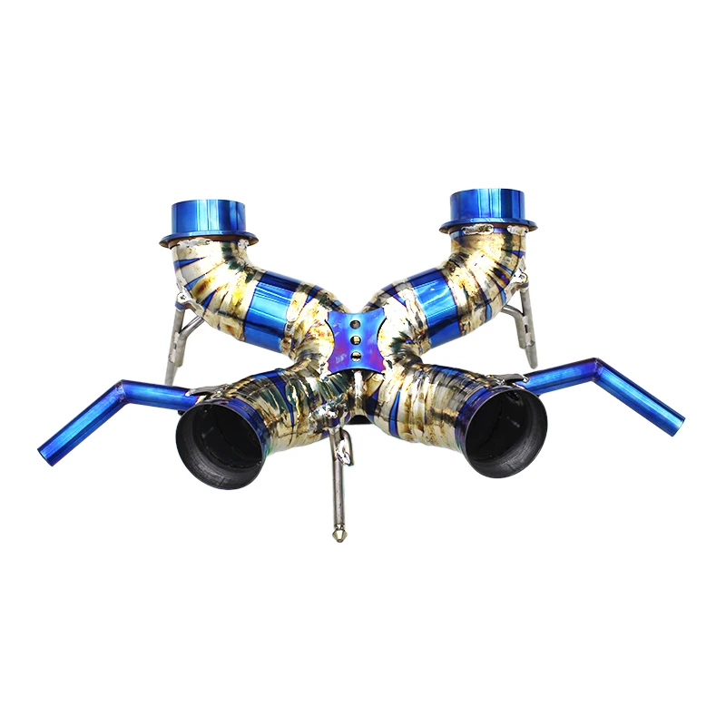 YD Titanium Catback Exhaust For Mclaren 600LT Spider/Coupe 3.8T 2018-2020 Titanium Exhaust Pipe Racing Car Exhaust System