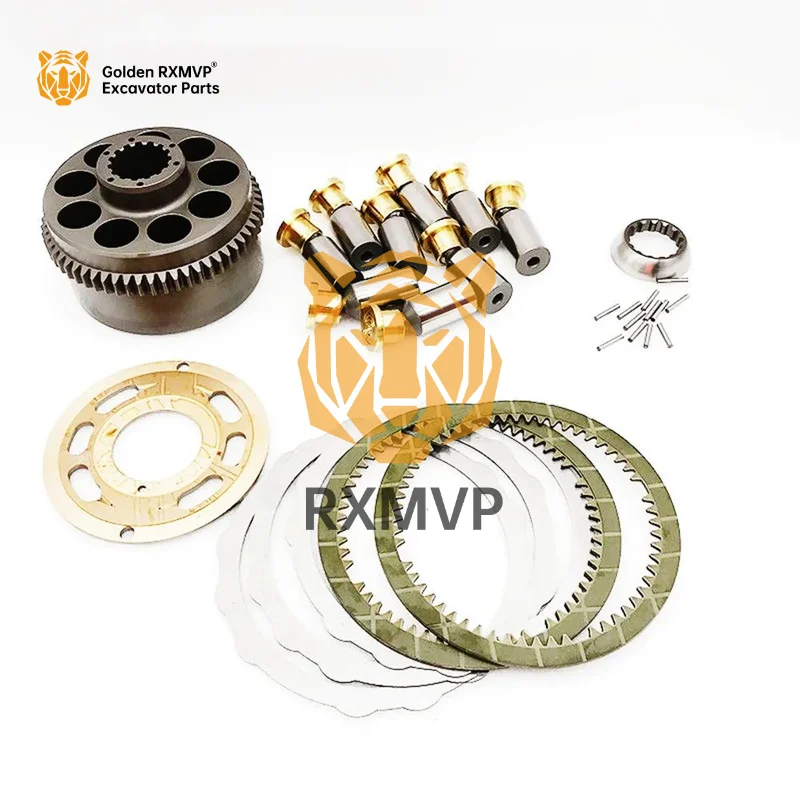 Excavator Parts 31N6-10130 31N6-10140 XJDB-00022 XJDB-0007 XJDB-0008 XJDB-0009 XJD-00010 For 210LC-7 215 225-5-7 Swing Motor Kit