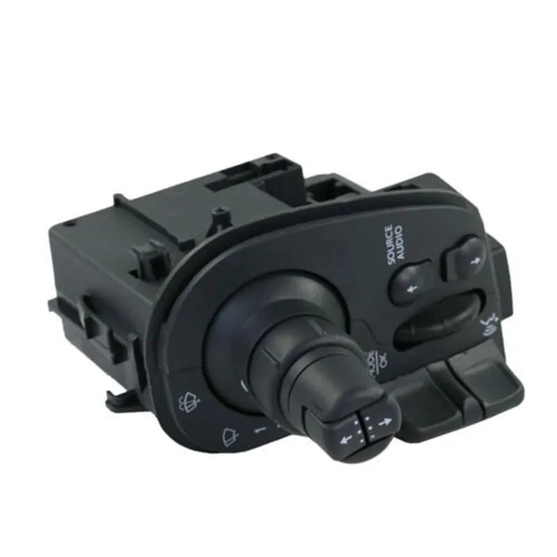 

# 689C Переключатель управления стеклоочистителем для Renault Clio 3 Kangoo 7701060097 (Черный)
