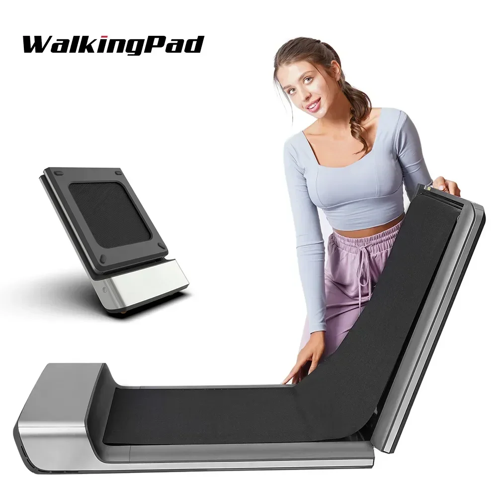 WalkingPad P1 Thin Folding Electric Treadmill Foldable Pad Remote/APP Control Cinta De Correr Treadmil Fitness For Home