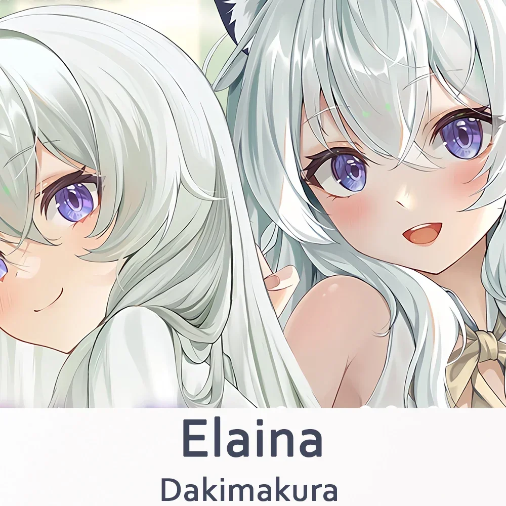 

Wandering Witch: The Journey of Elaina Elaina Dakimakura 2WAY Hugging Body Pillow Case Anime Pillow Cushion Cover Xmas Gifts