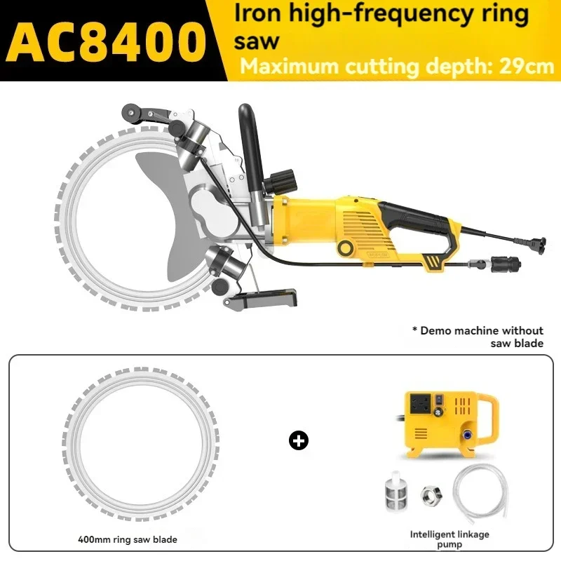 Nieuwe 5000W Ringzaag Krachtige Betonnen Muur Snijmachine Multifunctionele Muur Veranderende Deur En Raam Steen Snijmachine