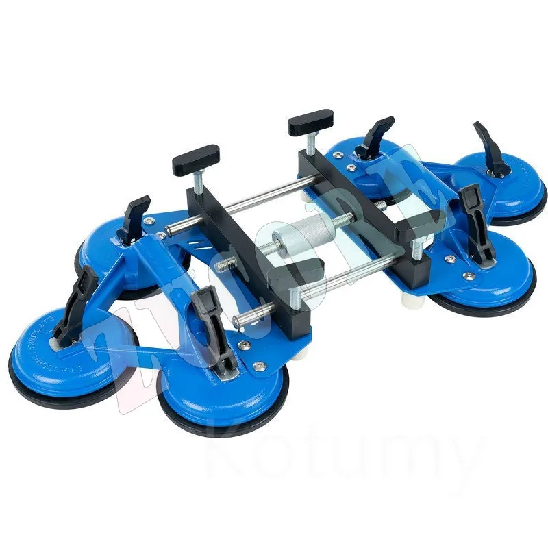 알루미늄 합금 유리 흡입 컵 강력한 흡입 추출기, 6개의 발톱 원활한 접합기, 세라믹 타일 바닥 처리 및 장식