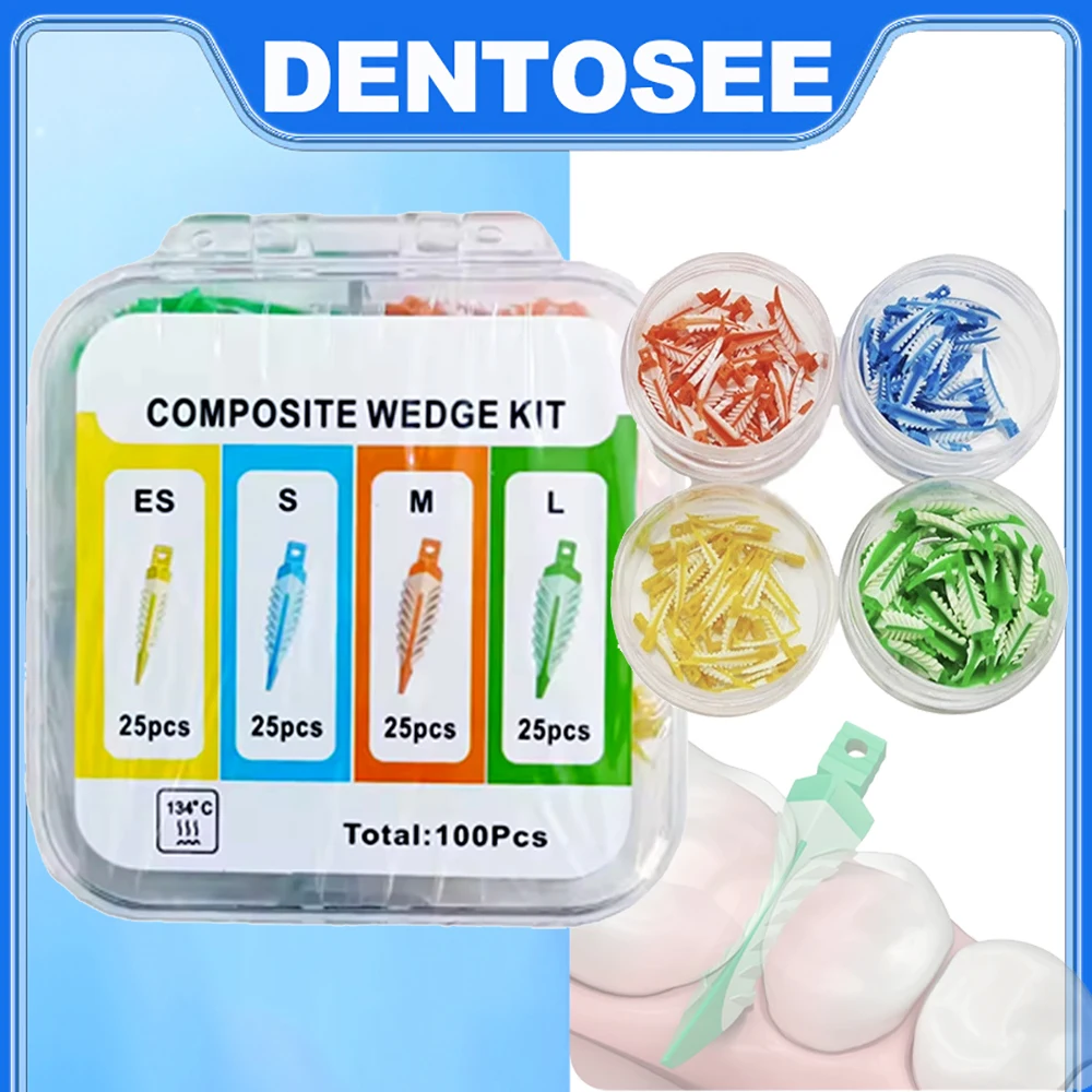 

Стоматологические межзубные клинья, уплотнительные композитные клинья, силиконовые, подходящие, адаптивные