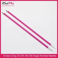 1 piece Knitpro Zing 35 cm/40cm  Single Pointed Needle