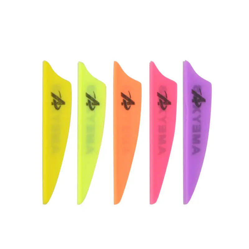 Factory Outlet Hunting Professional Colorful Arrow Shaft Archery Feathers for sale