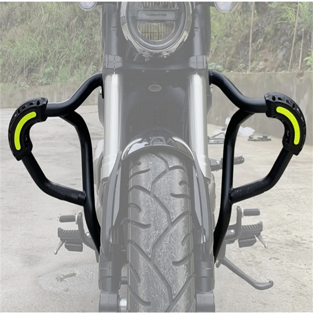 Barra de protección anticaída para parachoques de motocicleta, accesorios de modificación para QJMOTO QJ Flash SRV 150 SRV250 SRV350 SRV300