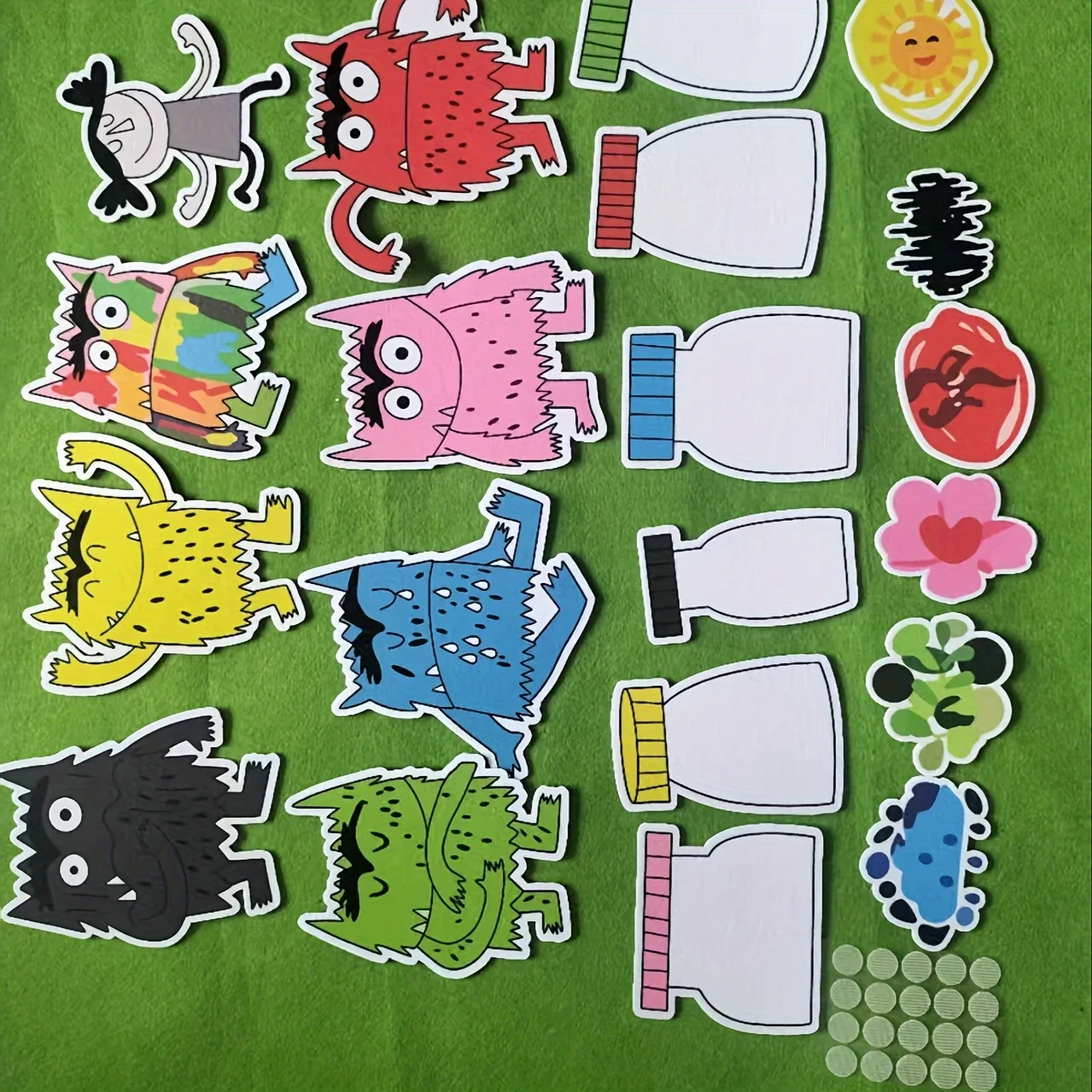 لوحة إدراك وحش العاطفة، مادة كتاب صور وحش العاطفة، مجموعة المعلم، مجموعة تعليمية رواية القصص التفاعلية #5