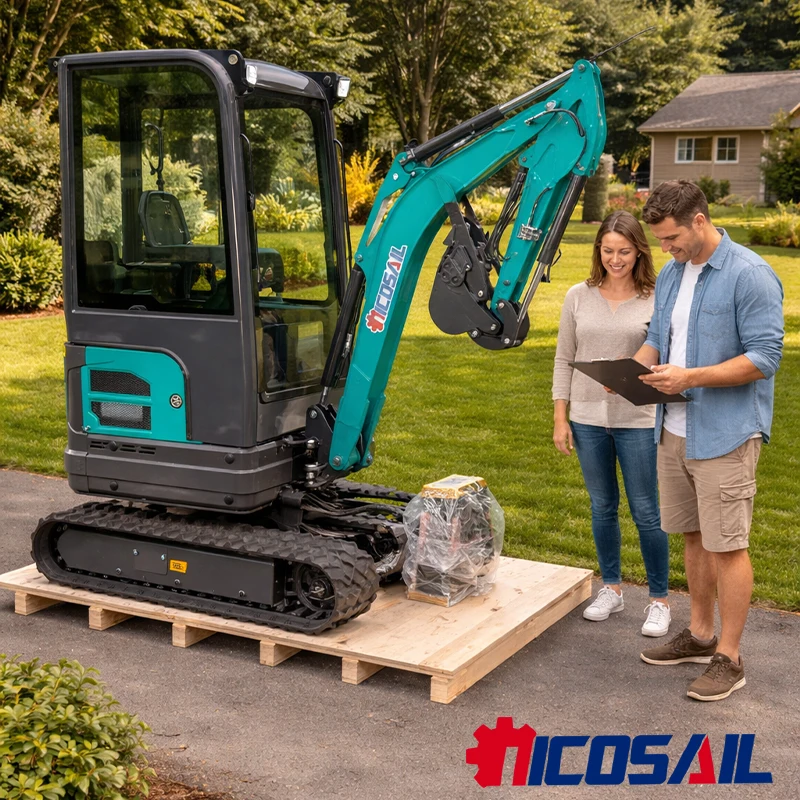 

2Ton Mini Excavator High Performance Hydraulic System Small Excavator For Business Use with Deposit