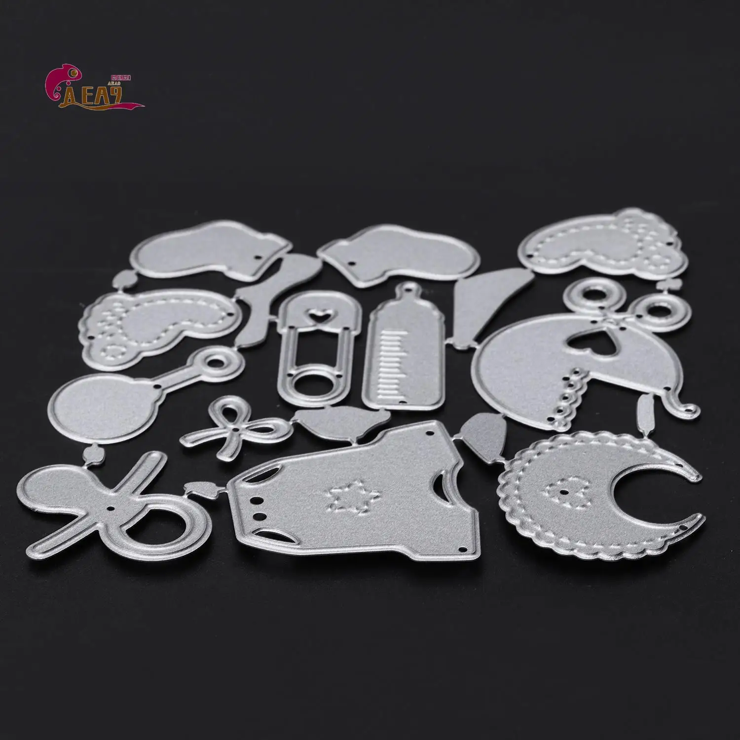 Plantilla de corte para scrapbooking AEA9, plantillas para máquina de grabado, troqueles de corte, para Sizzix Big Shot y otras máquinas de perforación