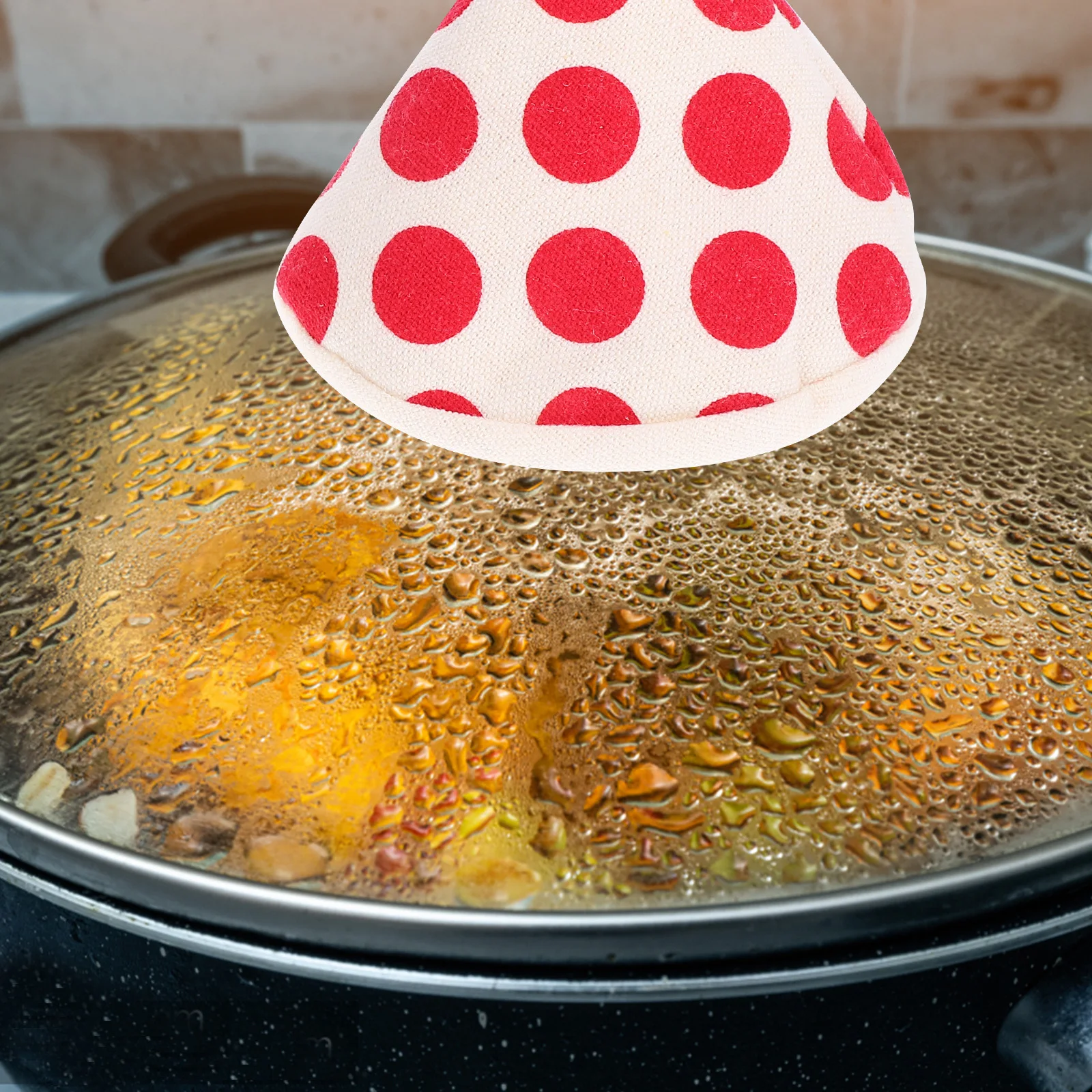 

2pcs Pot Lid Knob Covers Anti-Scalding Handle Protectors Heat Resistant Silicone Kitchen Gadgets Cooking Accessories Pot Handle