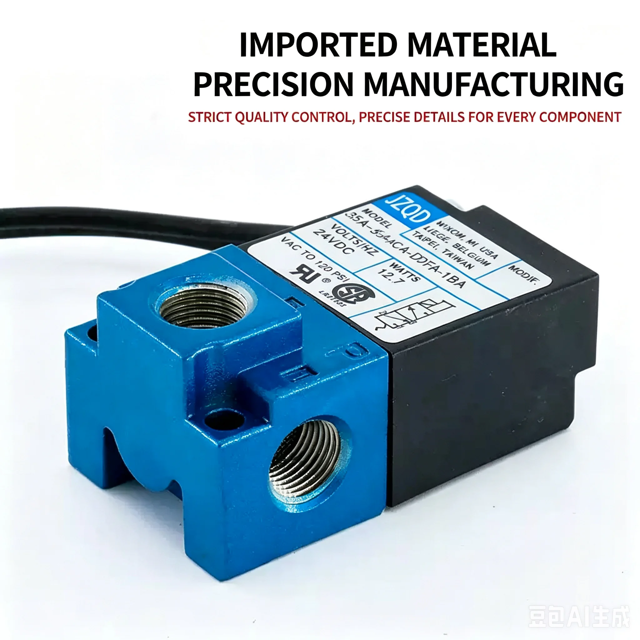 Electronic Boost Control Solenoid Valve 3 Port - Vanne solénoïde électronique à 3 ports