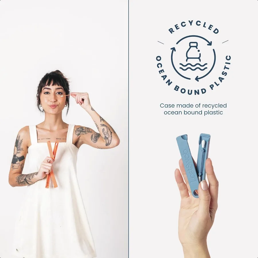 สำลีพันก้านแบบใช้ซ้ำได้สำหรับการดูแลความงามที่อ่อนโยนและเป็นมิตรกับสิ่งแวดล้อม ทางเลือกที่ยั่งยืนสำหรับสำลีพันก้านแบบใช้ครั้งเดียวทิ้ง ไม่เป็นขยะ