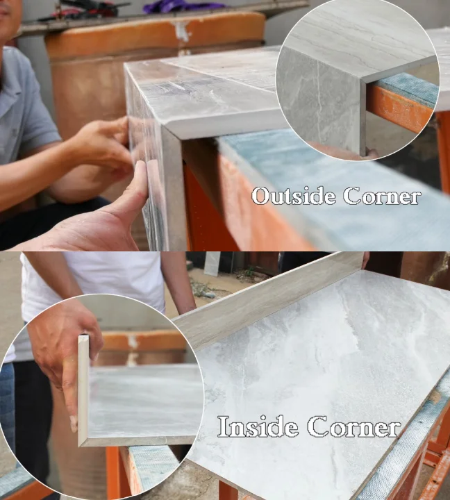 المهنية التلقائي تتحرك 45 درجة ميتري آلة القطع الرطب السكك الحديدية المنشار لآلات الحجر والرخام بلاط الجرانيت