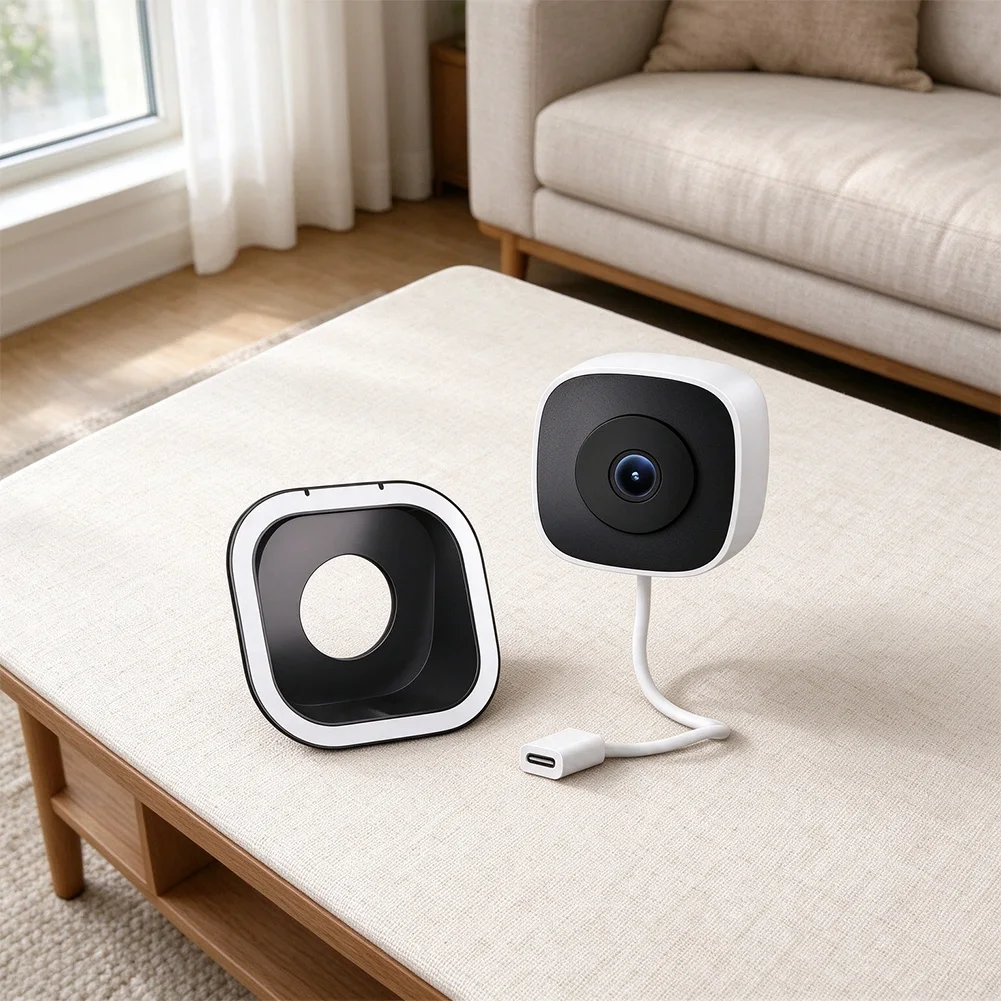 2K 5MP Indoor For Win-dows Camera  24/7 Recording Full Color For Night-Vision Security Camera For Home Security Accessories