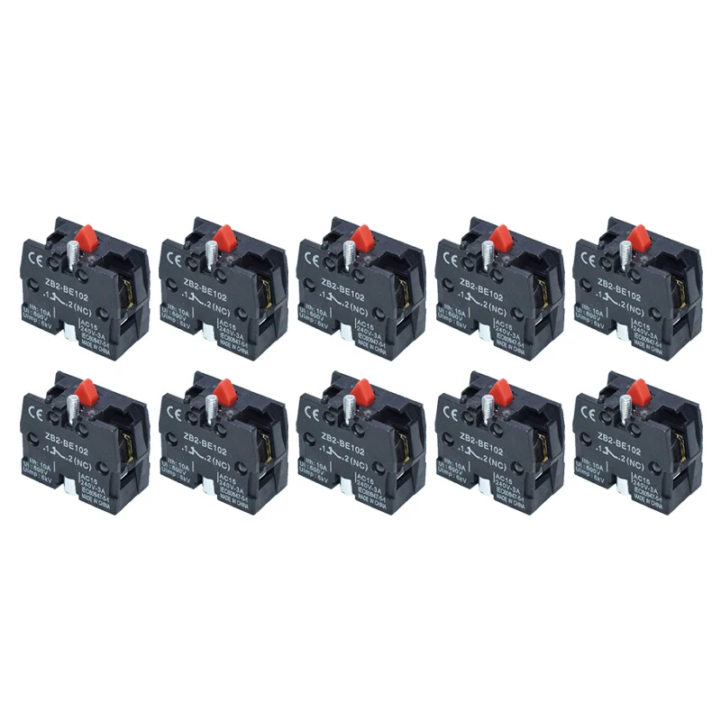 Sensitive Switching Performance Device Normally Open Auxiliary Contacts Mechanical Life 1,000,000 Cycles For Heavy Machinery