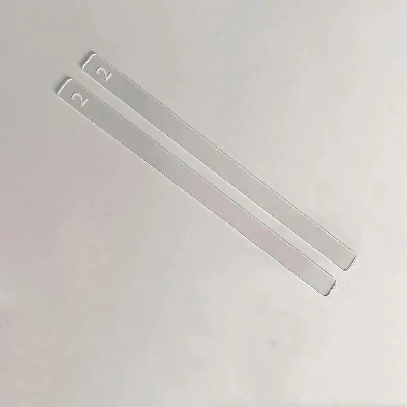 2Pcs DIY Polymer Clay Pottery Craft Tool Baking Rule Acrylic Thickness Ruler 2-5mmRolling Pin Guide For Cookie Fondant Maamoul