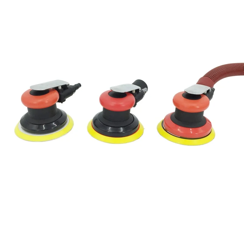Best Pneumatic Waxing Machine 5 Inch 125MM Pneumatic Polishing Sandpaper  Sander Dry Mill