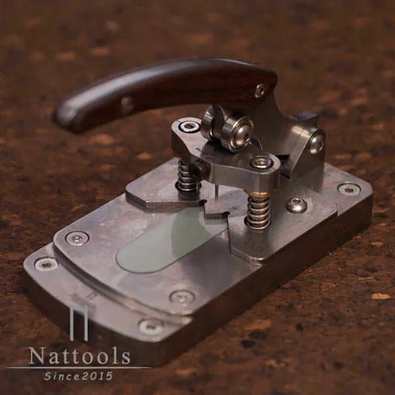 

Nattools Watch Strap Ending Hole Making Punch Lock The Suture Press Tool Chisel Edger Groover Creaser Skiver Leather Craft Tools