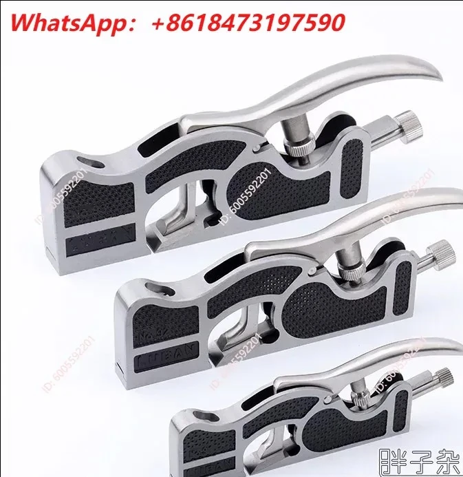 European Woodworking Shoulder Planer Single Line Metal Hand Plane Tool for Carpentry DIY Wood Craft Smoothing Trimming