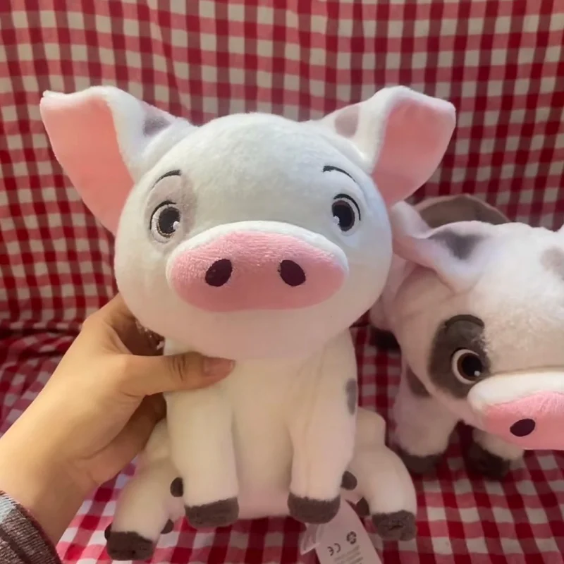 

Kawaii Moana Pig Rooster Plush Toy Anime Pig Princess Chicken Stuffed Animals Accompany Sleep Toy Home Decor Kids Birthday Gifts
