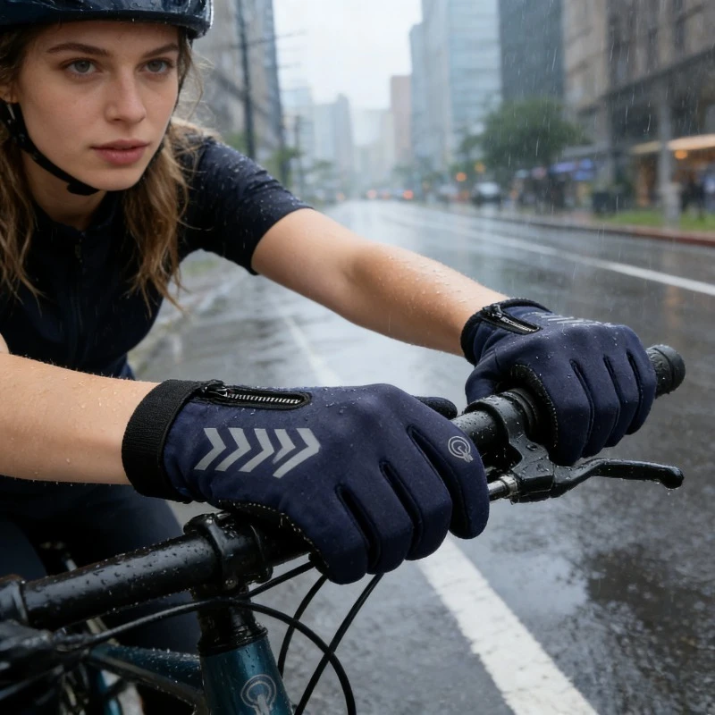 

Осенние и зимние спортивные бархатные теплые мужские и женские нескользящие перчатки с сенсорным экраном для катания на лыжах и велосипеде, морозостойкие уличные перчатки