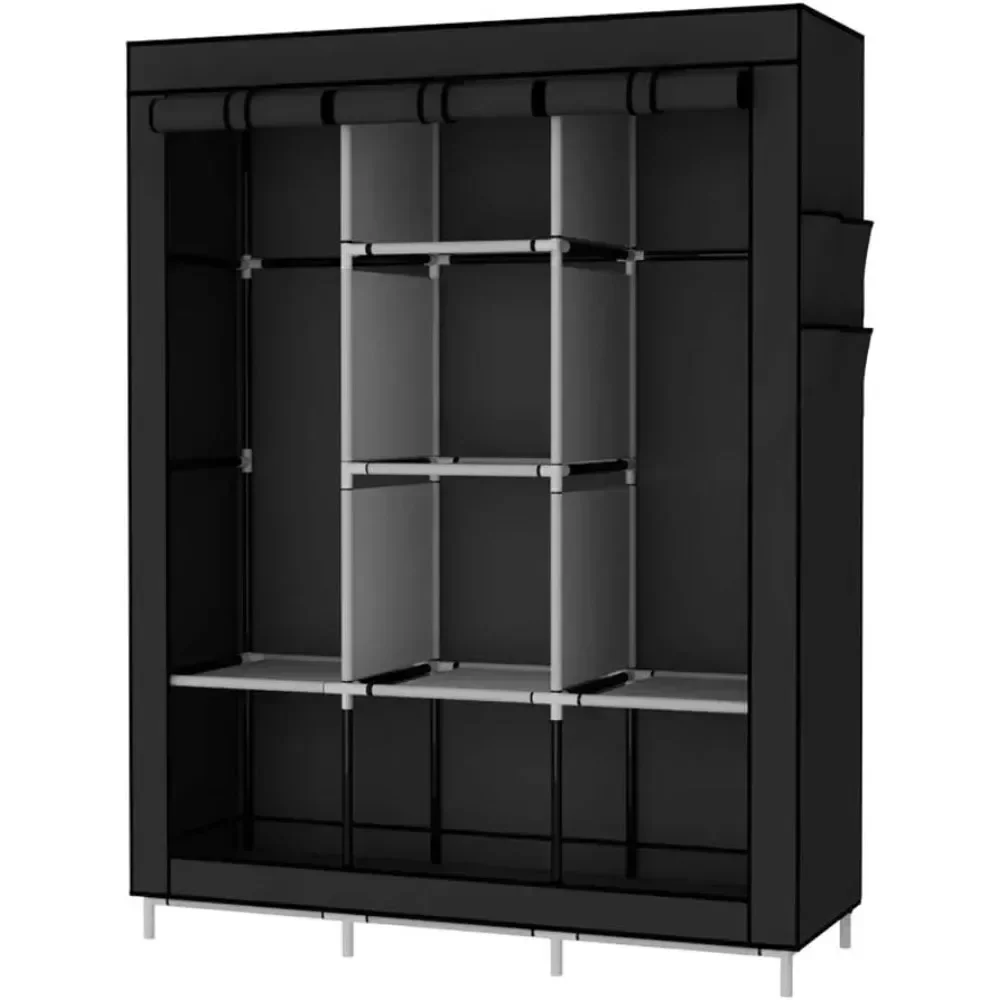 Wardrobe Closet Portable Fabric Cover - Tragbarer Kleiderschrank, Kleider-Organizer, Abdeckung aus Vliesstoff