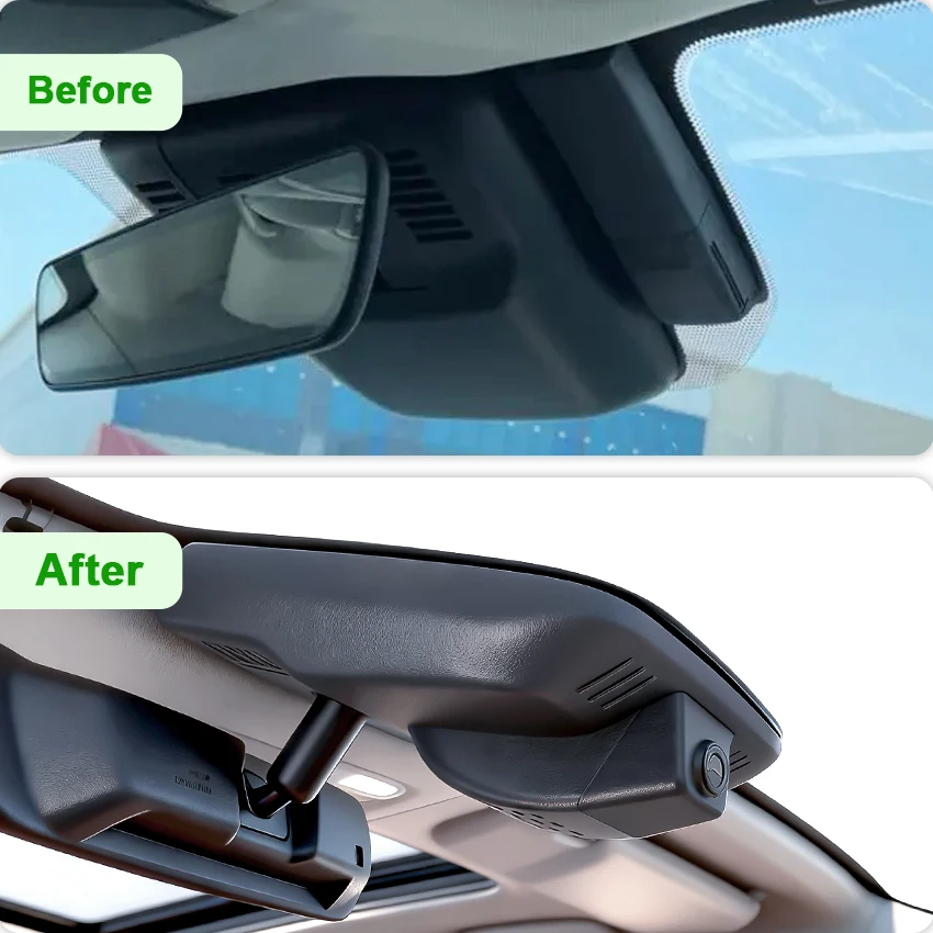 Car Camera for Toyota Crown (16th Gen) 2023 2024 2025 2026, 4K 2160P Dash Cam For Crown, Control by APP WIFI Connect, OEM Look
