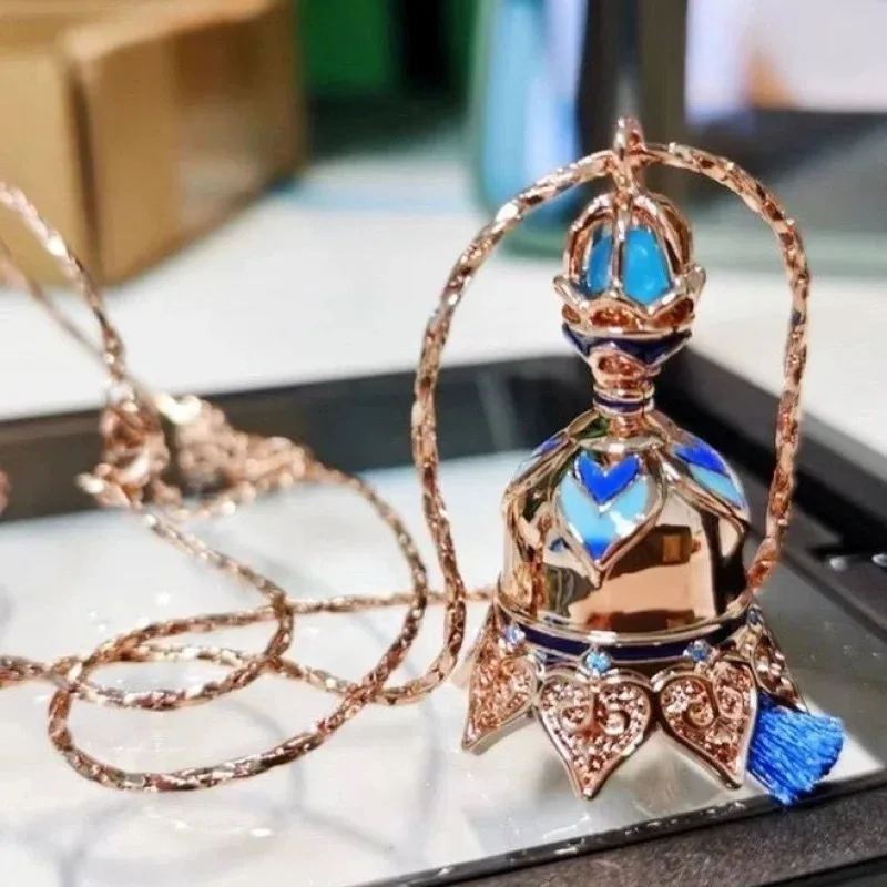 

Original gods around the skirmishmen Martial necklace Tulai small crowd memory necklace sand senior court bell clavicle chain