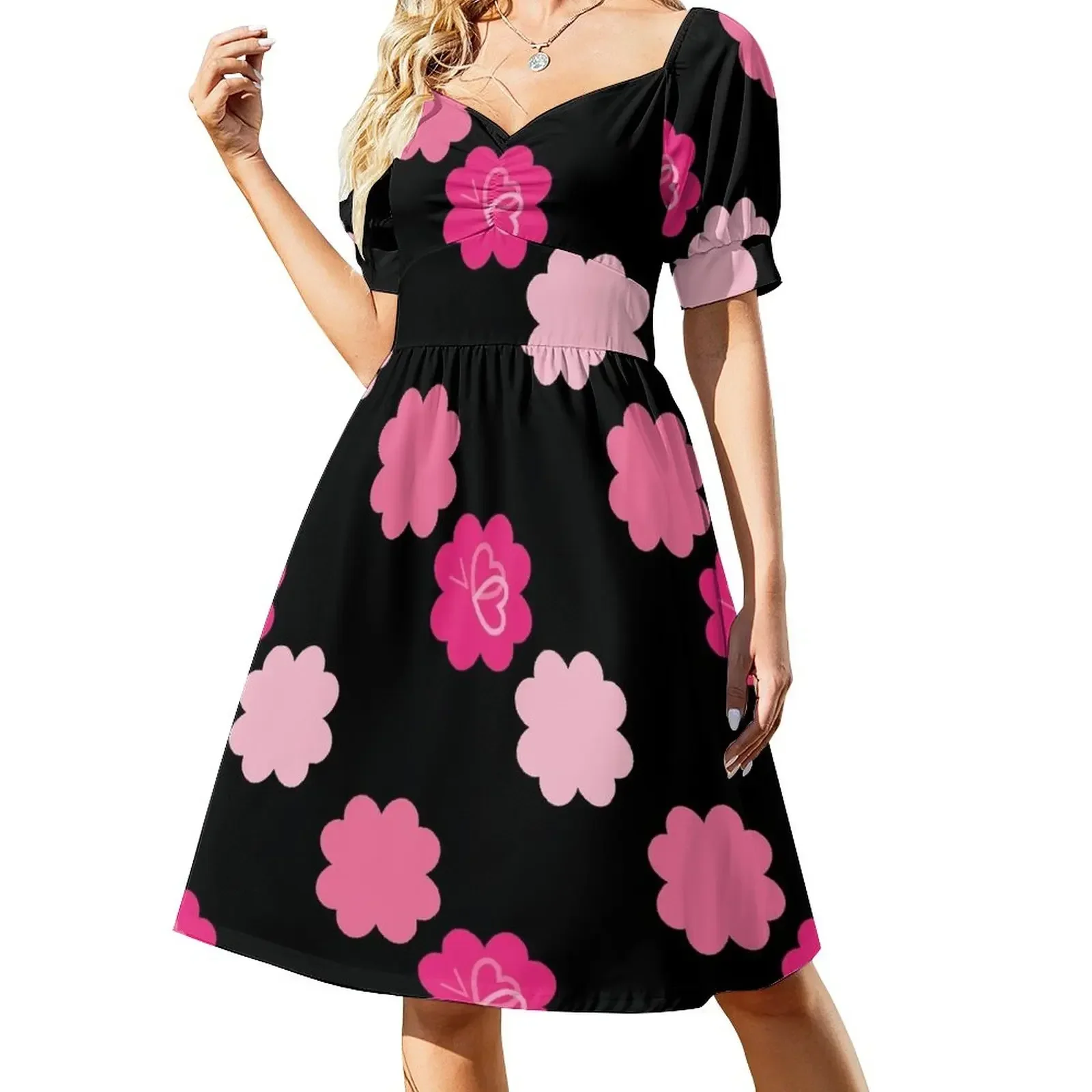 

Sonrie descalza Short-Sleeved Dress long sleeve dress women dresses Elegant gowns birthday dress for women luxury 2025